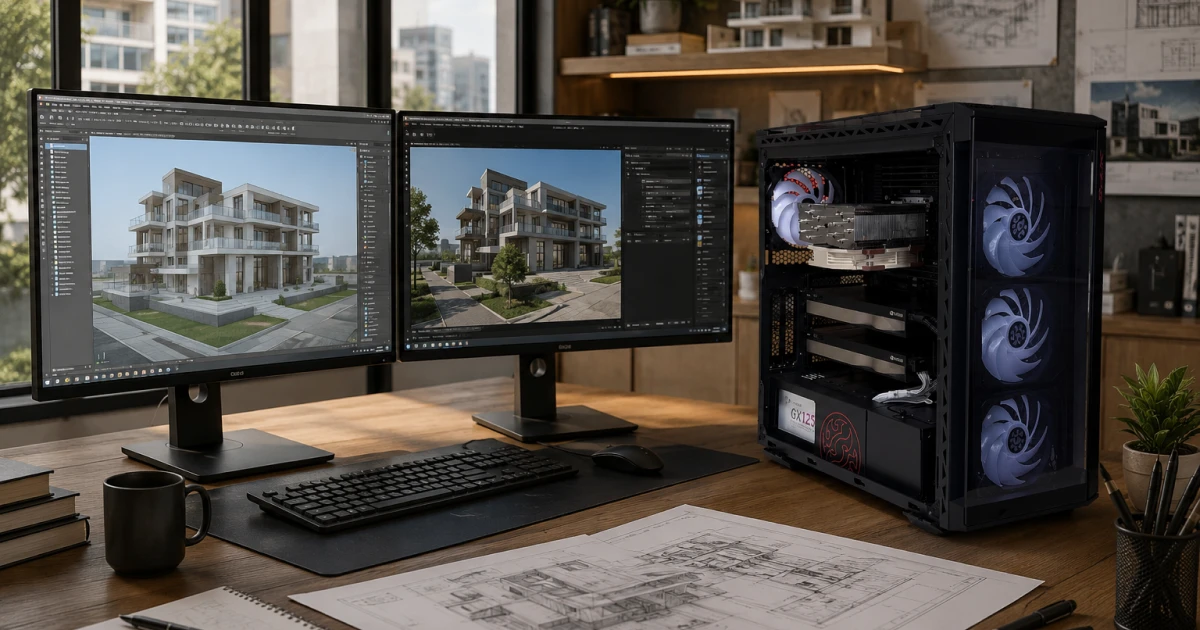 PC para Arquitetura 2026: Guia Completo de Configurações para Revit, SketchUp e Lumion