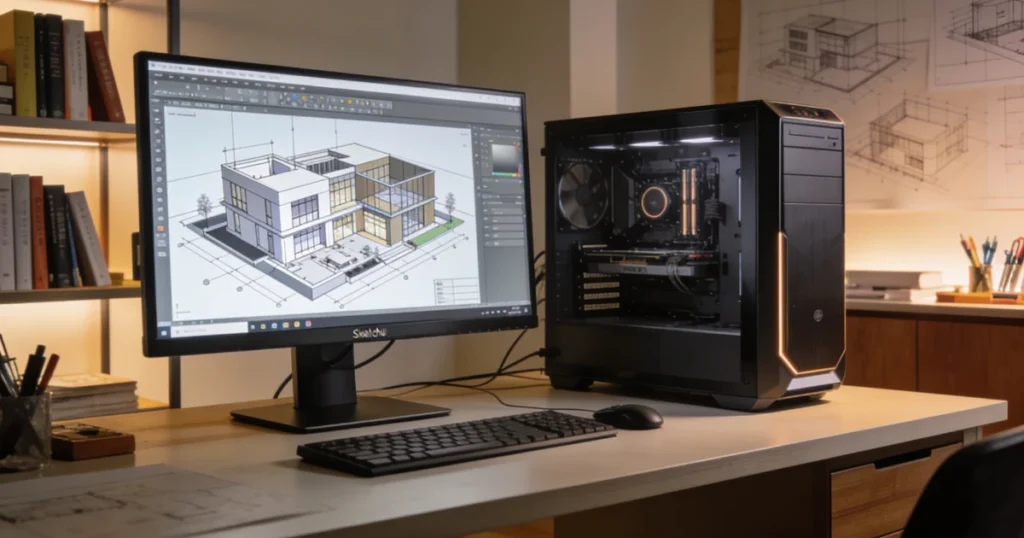 SketchUp: PC Gamer vs. Workstation Profissional - Qual Escolher?