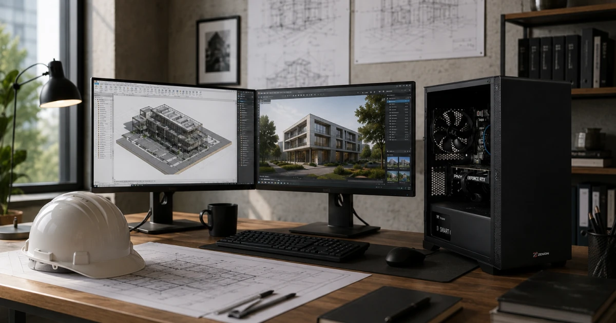 Workstation Personalizada: Por que Profissionais de Arquitetura e Engenharia Precisam de Máquinas Sob Medida?