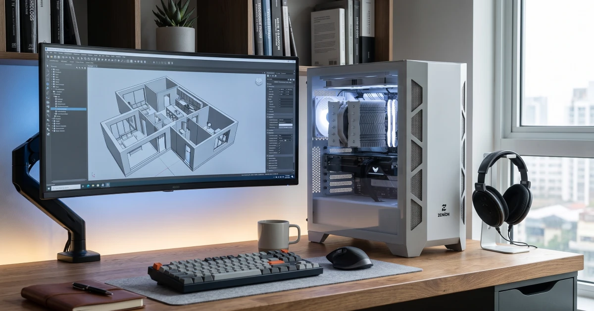 Notebook para arquitetura ou desktop: qual compensa